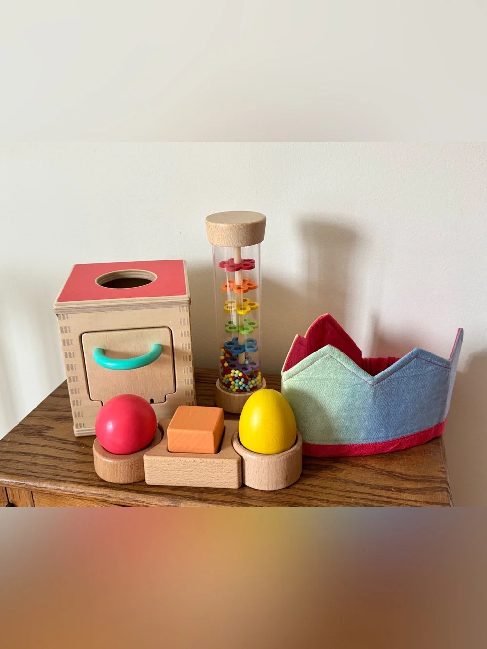 Lovevery Wooden Toy Lot Sarah’s Silks